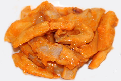 Spicy squid strip